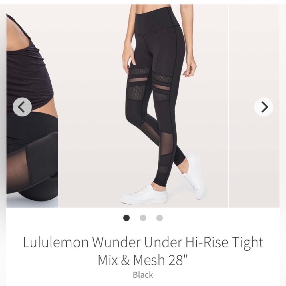 Lululemon Wunder Under High Rise Tight Za. View 4